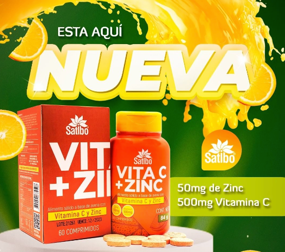 VITAMINA C TABLETAS DE SATIBO