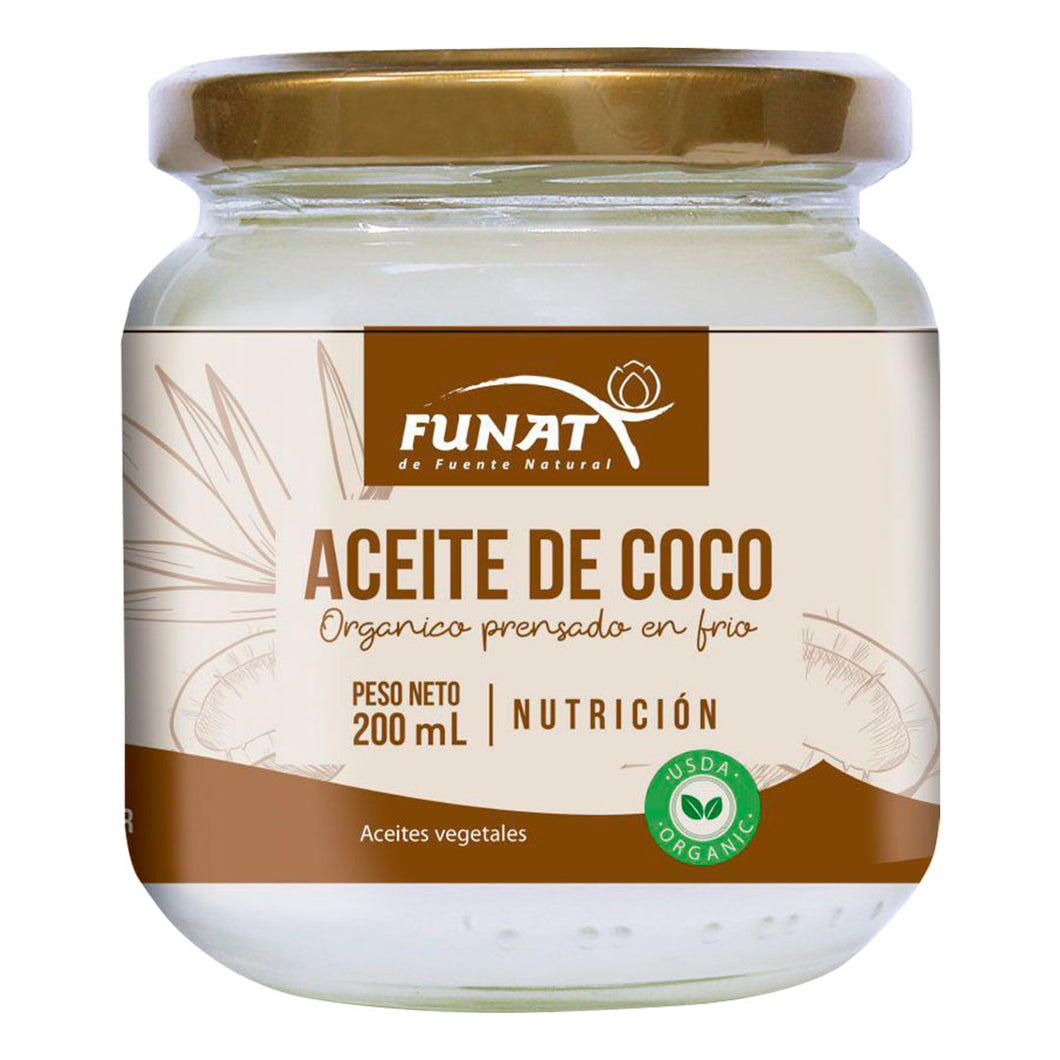 ACEITE DE COCO FUNAT X 200 GR