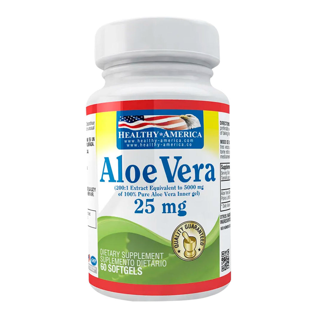 ALOE VERA  GELS 25 MG X 60 SOFG