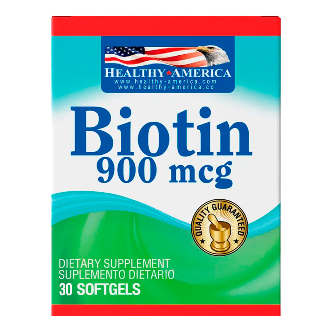 BIOTIN 900 MCG BLISTER X 30 SOFG