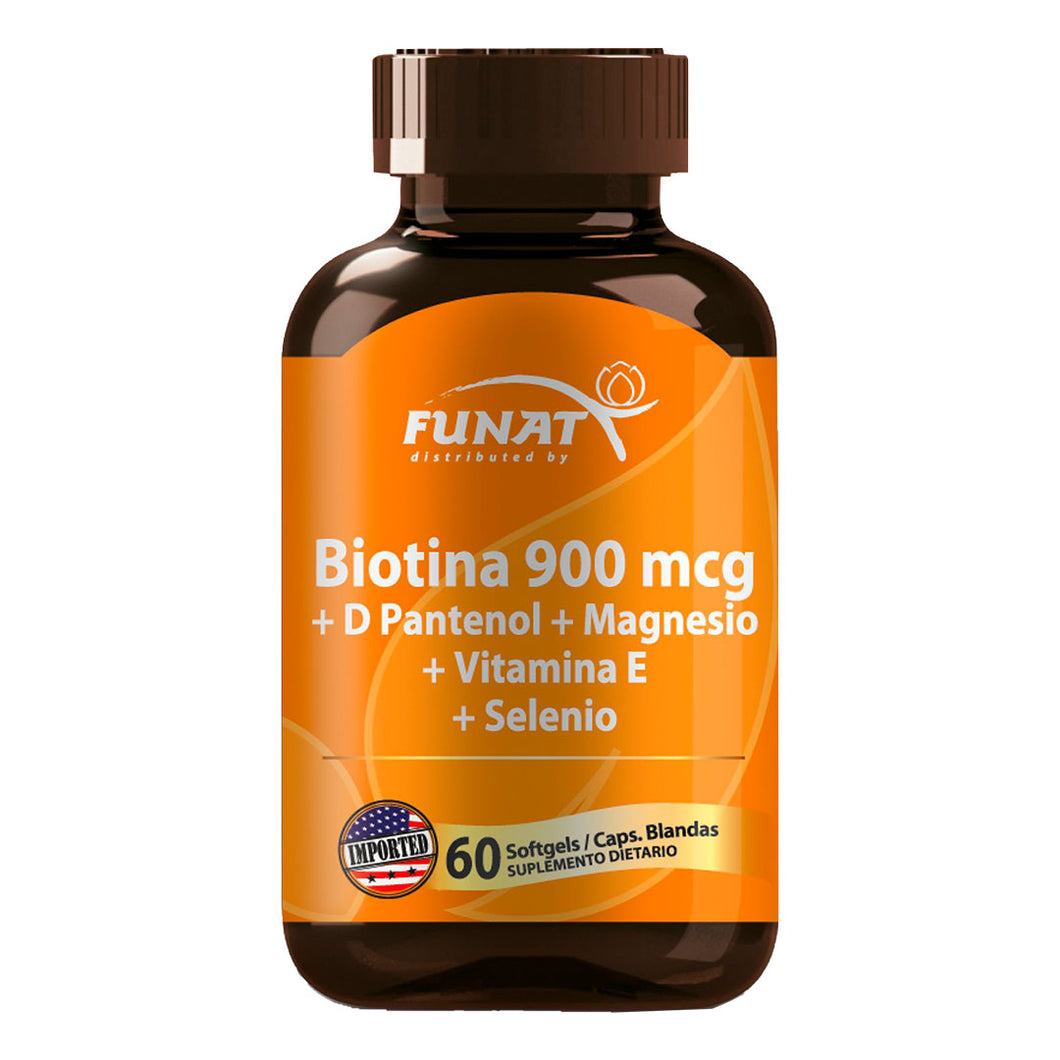 BIOTINA 900MG+D PANTENOL X 60 SOFG