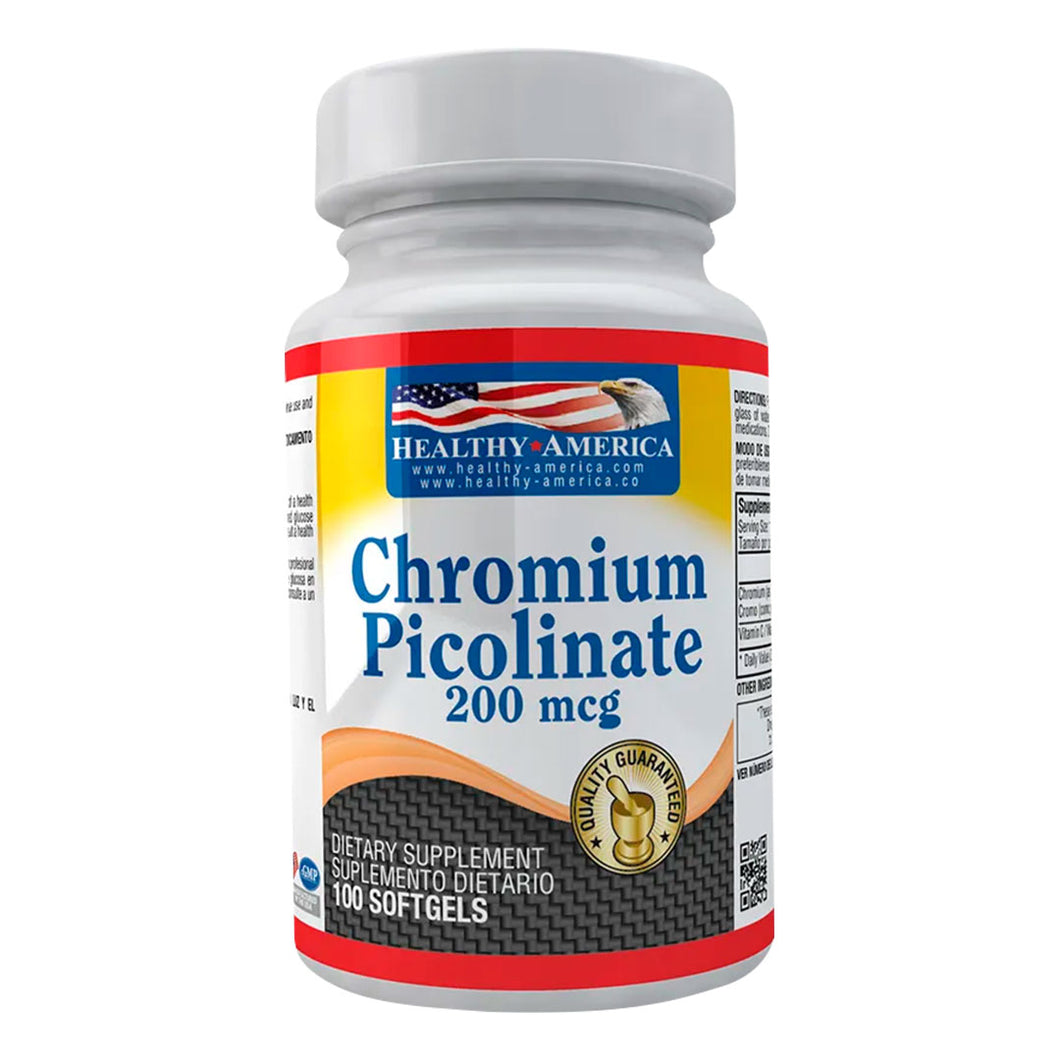 CHROMIUM PICOLINATE 200 MG X 100 TAB HA