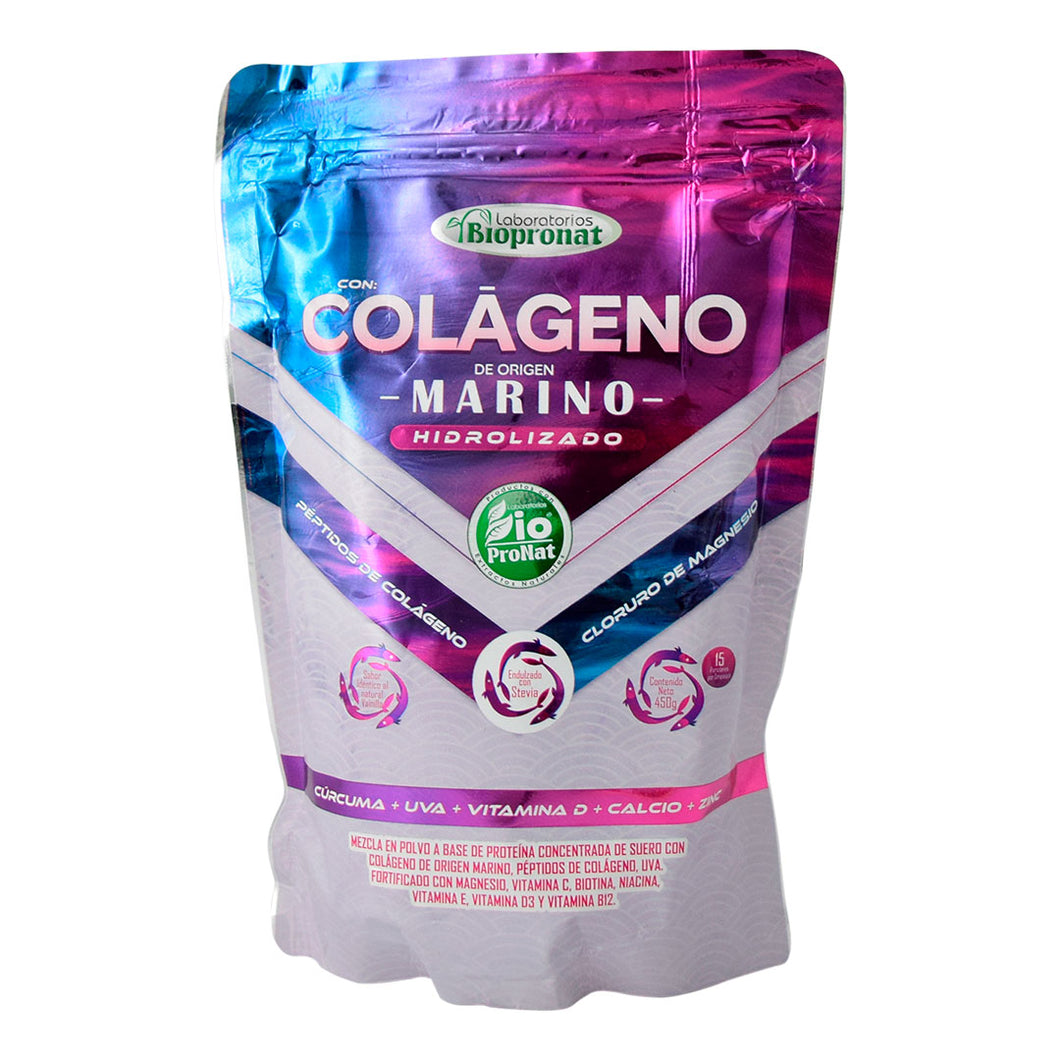 COLAGENO MARINO POLVO X 450 GR BIOPRONAT