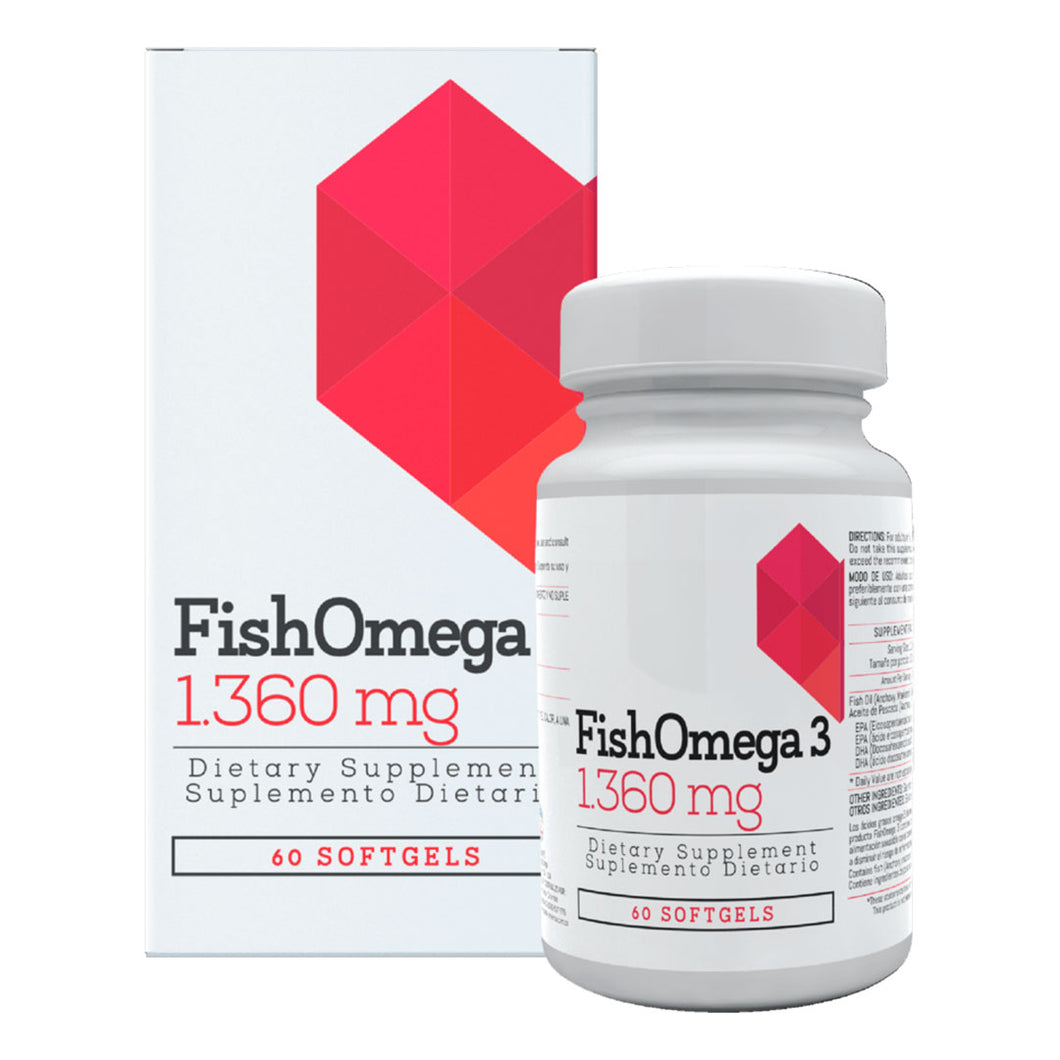 FISH OMEGA 3 1360 MG X 60 SOFGELS