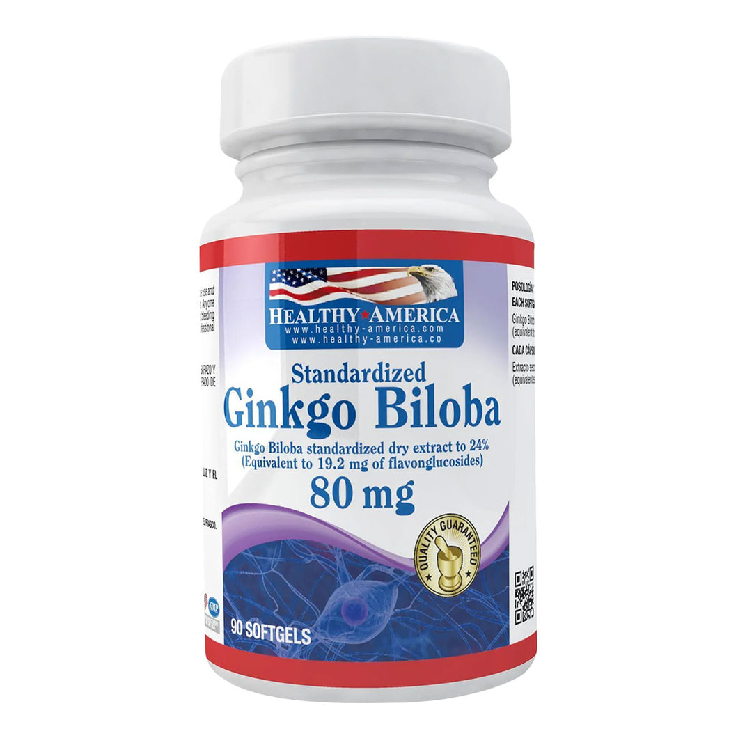 GINKGO BILOBA X 80MG X 90 PERLAS