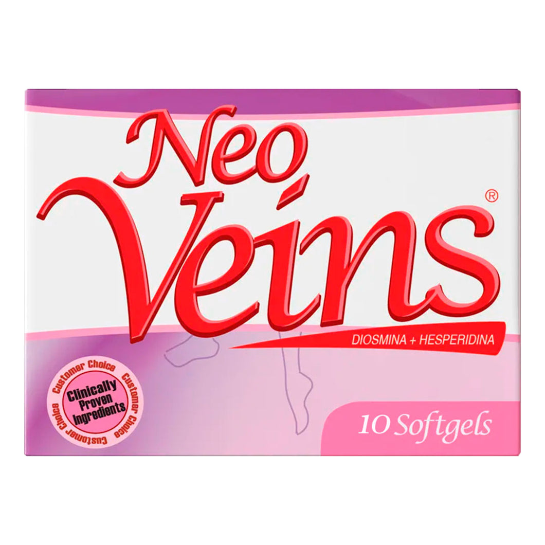 NEOVEINS 500MG 10 SOFGELS