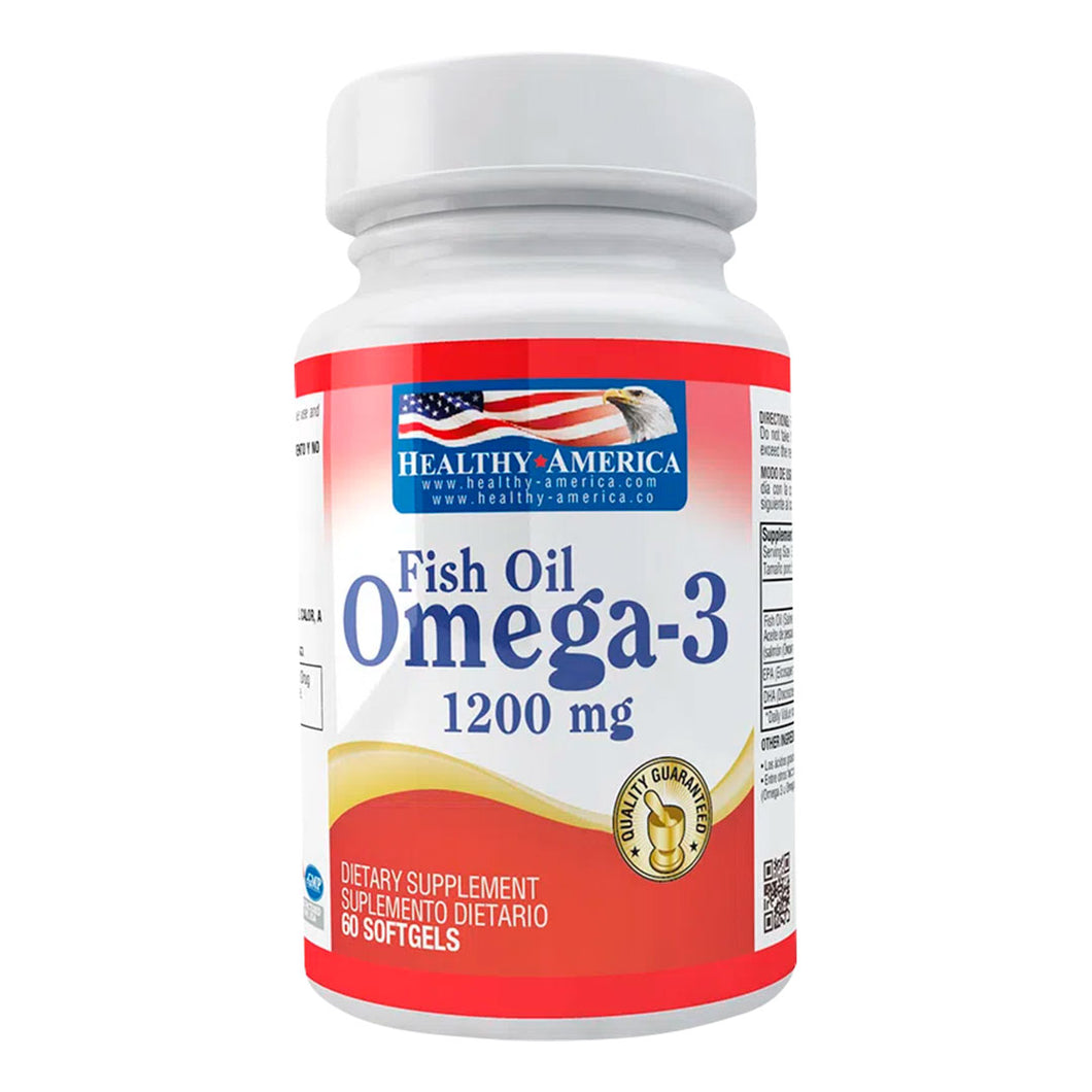 OMEGA 3 1200 MG X 60 SOFGELS HEALTHY