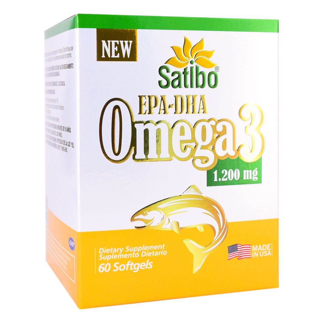 OMEGA 3 X 1200 X 60 BLISTER SATIBO