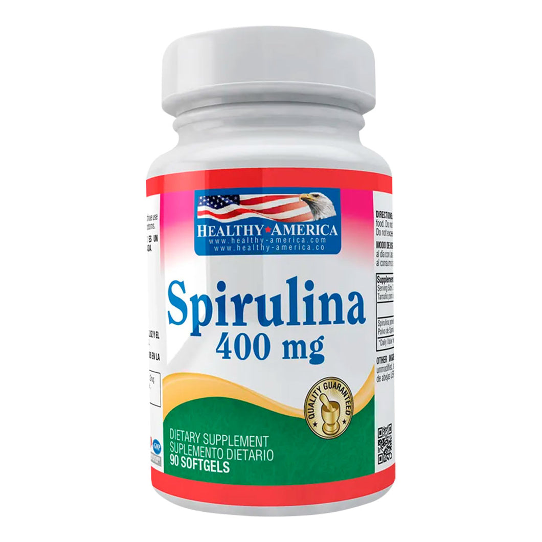 SPIRULINA LIQUIDA 400 MG X 90 SOF