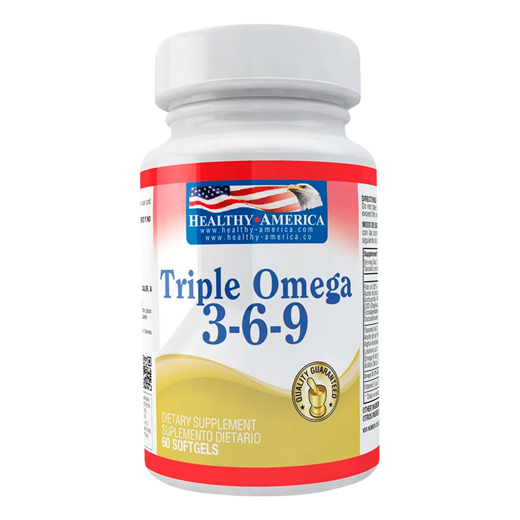 TRIPLE OMEGA 3 6 9 1200 MG X 60 PERLA HA