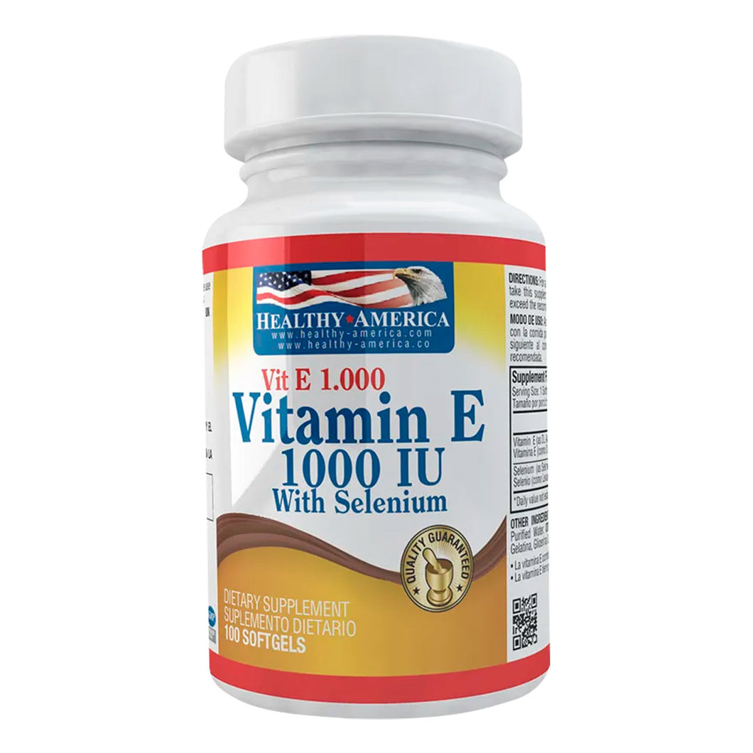 VITAMINA E 1000 IU SELENIO 100 SOFGELS HA