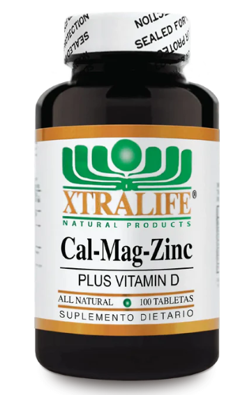 CAL-MAG-ZINC PLUS VIT D X 100 TABLETAS