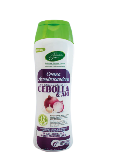 ACONDICIONADOR AJO Y CEBOLLA X 500 Ml