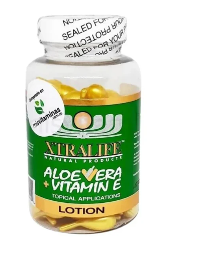 ALOE VERA + VITAMINA E X 60 PERLAS XTRALIFE