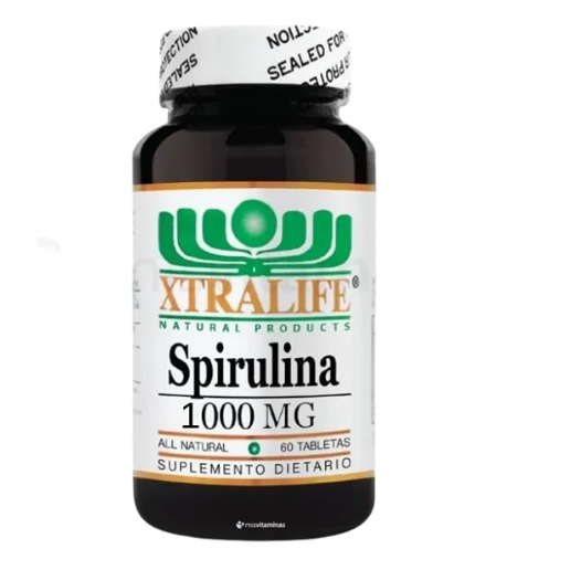 SPIRULINA X 1000 Mg X 60 TABLETAS