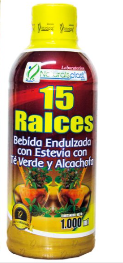 15 RAICES JBE LITRO SIN ALCANCIA